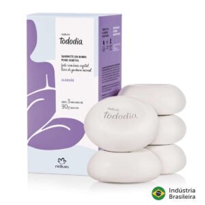 Jabón Vegetal Puro Natura - Tododia Algodón x5 Unid.