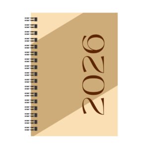 AGENDA A5 2026 – DISEÑO CAFE CLARO