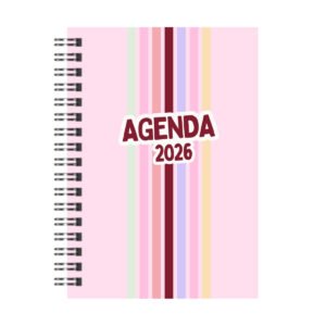 AGENDA A5 2026 – DISEÑO TONOS PASTEL