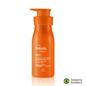 Crema Corporal Natura Tododia Flor de Jengibre y Mandarina 400ml