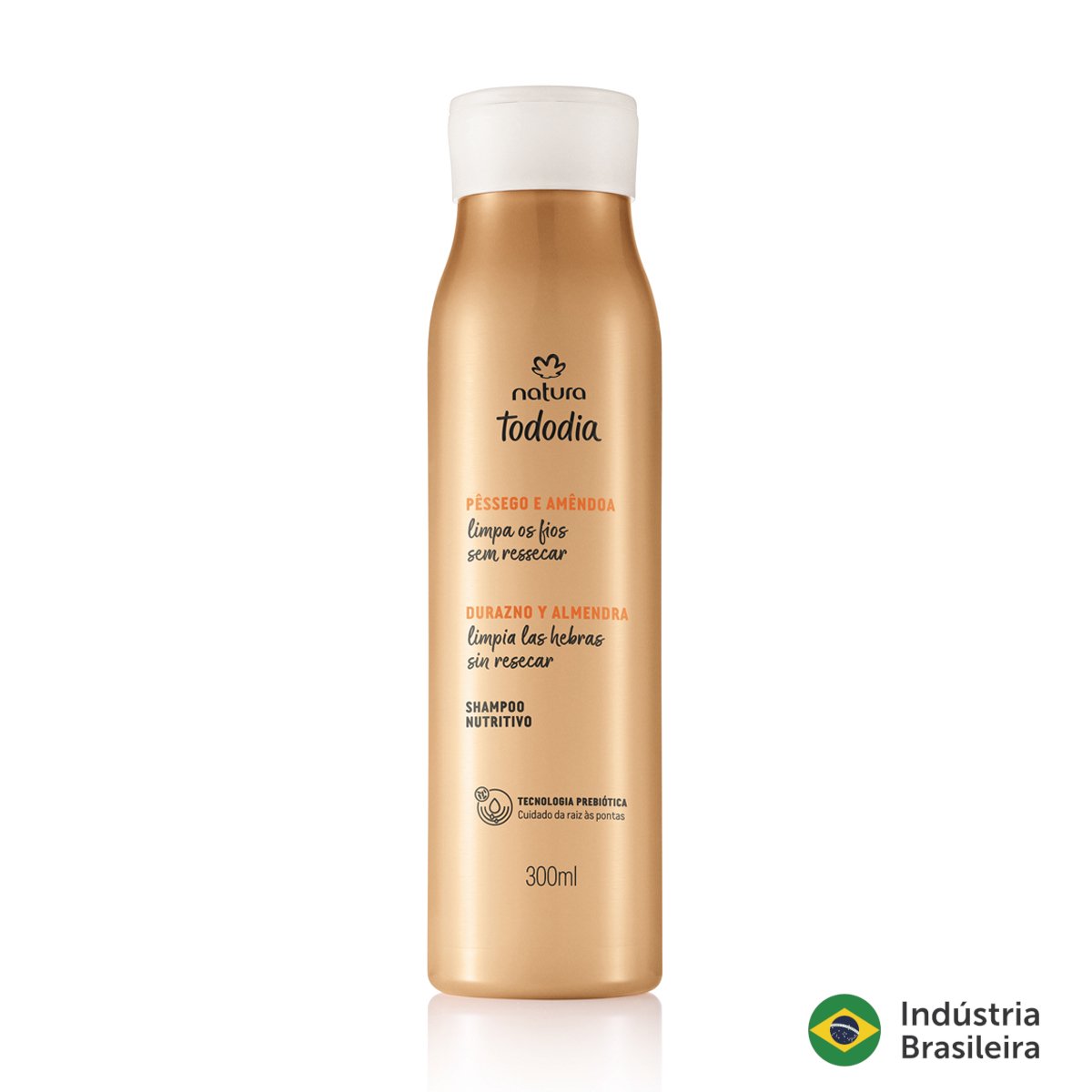 Shampoo Natura Reparador Tododia Flor de Cereza y Aguacate 300 ml