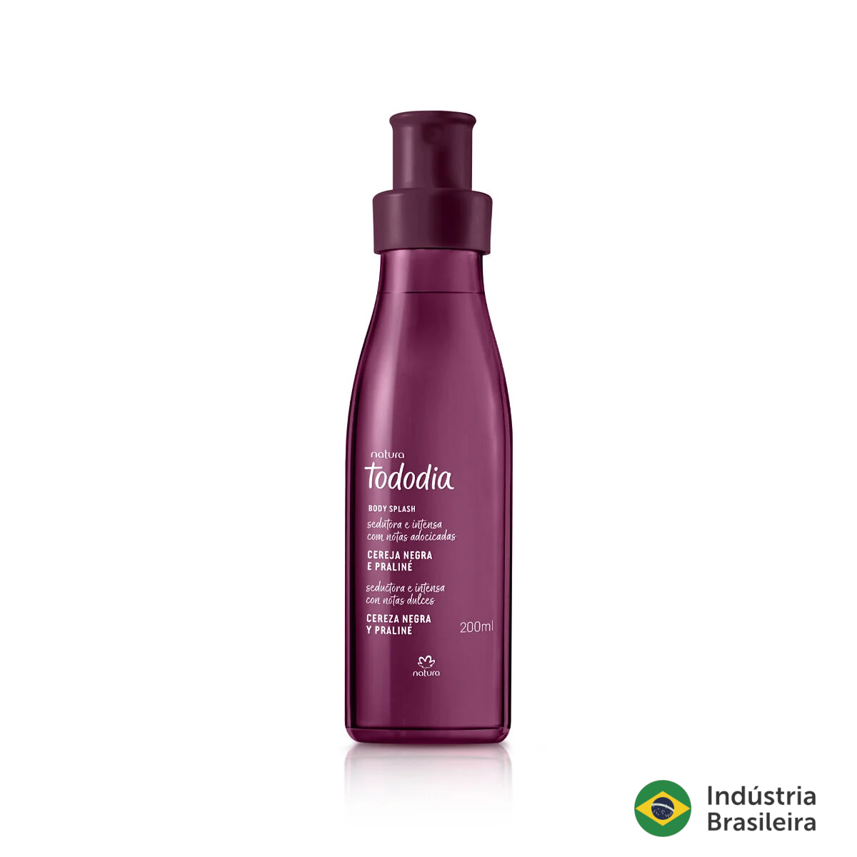 Body Splash Natura - Tododia Cereza negra y praliné 200ml