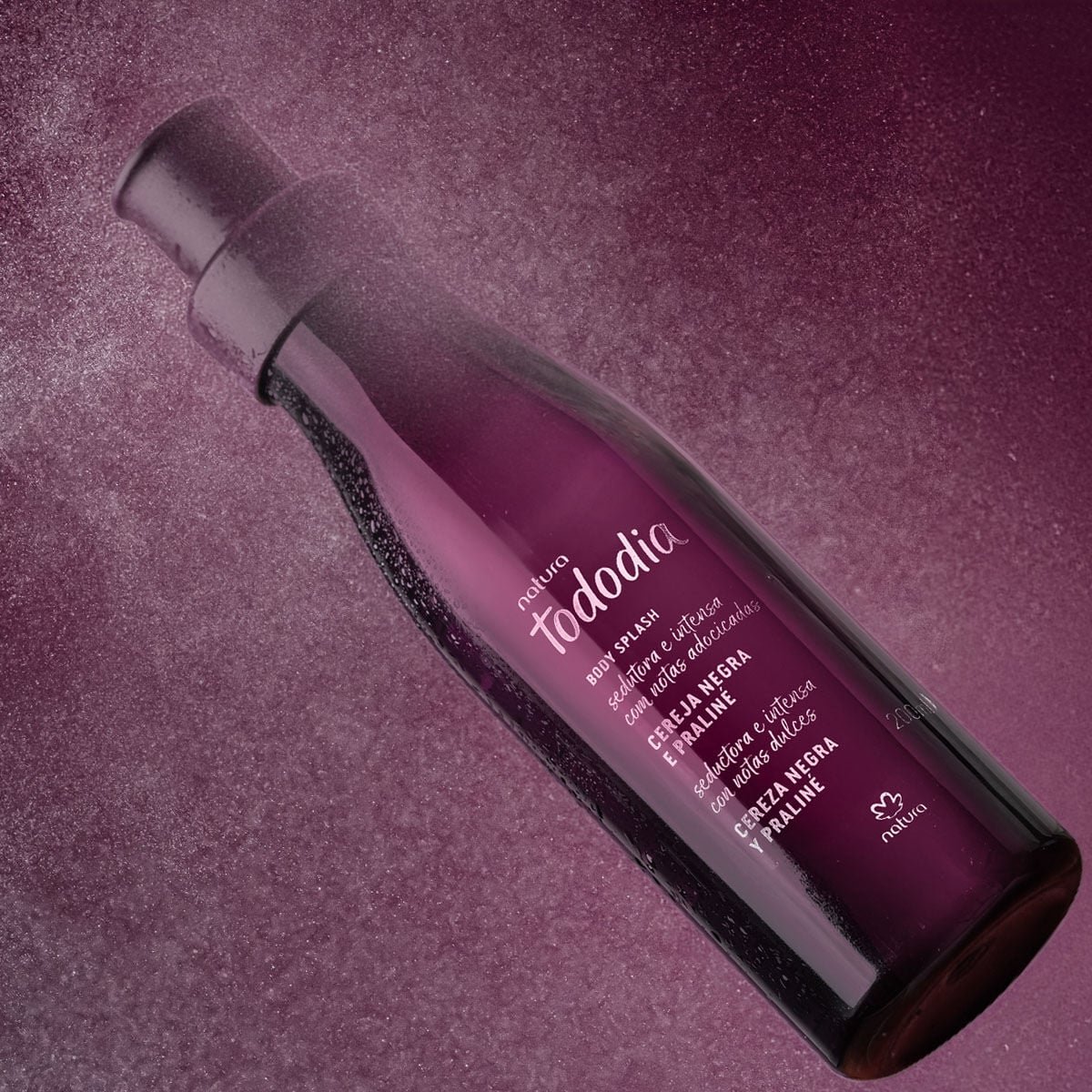 Body Splash Natura - Tododia Cereza negra y praliné 200ml - Imagen 2